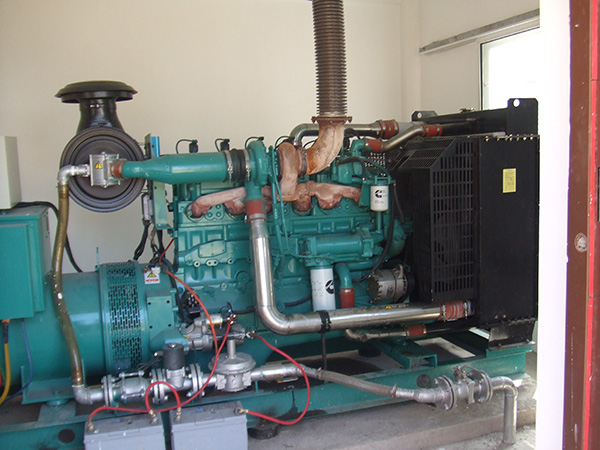 太原輸氣管道加壓站200kw天然氣發(fā)電機(jī)組
